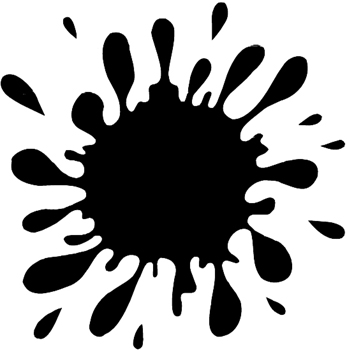 Rainbow Splat Cliparts