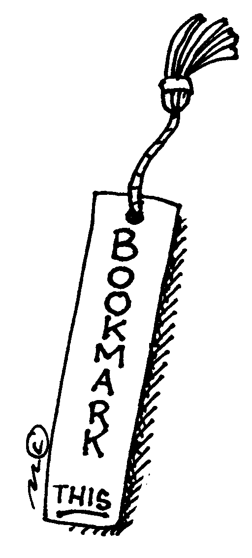 Dinosaur Bookmark Cliparts