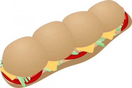 Sub Sandwich Cliparts