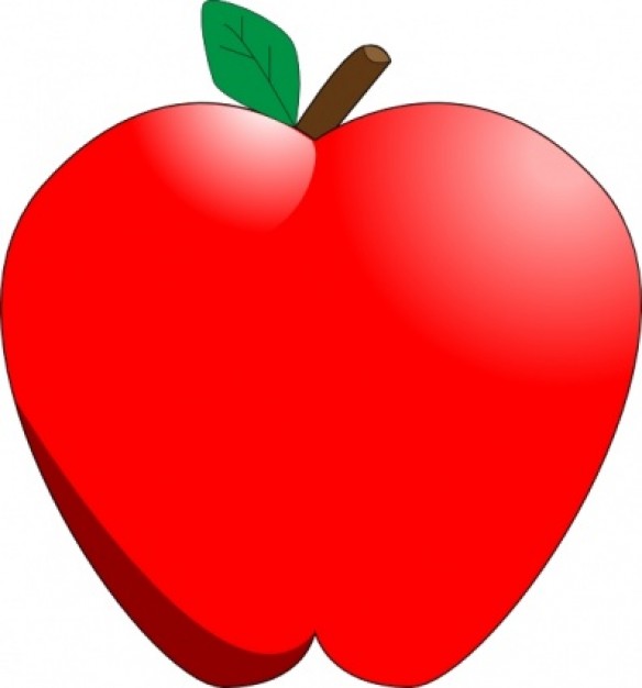 Apple Cartoon Clip Art 