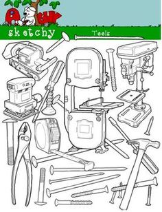 Drill Press Cliparts