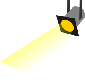 Theatre Spotlight Clip Art at Clker 