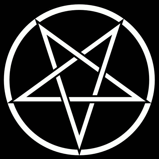 Satanic Pentagram Symbol Clipart 