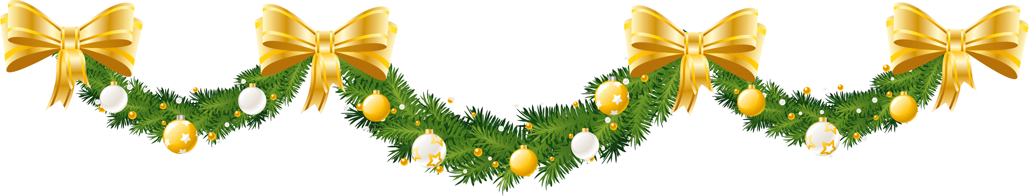 Clipart Christmas Garland 