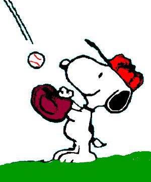 Dog Baseball Cliparts