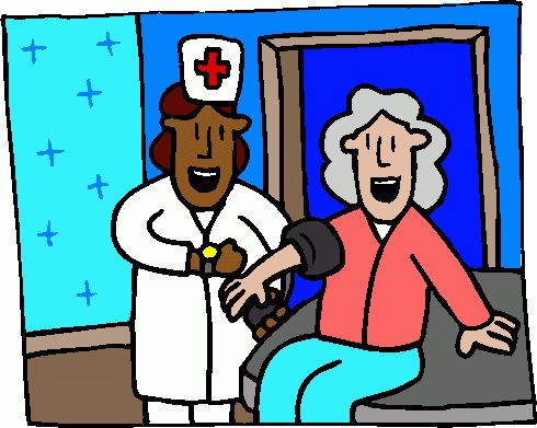 Nurse Computer Clip Art 