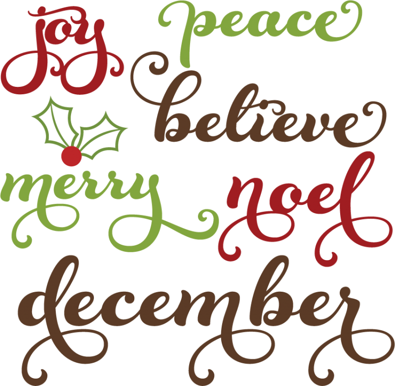 Words Clip Art 