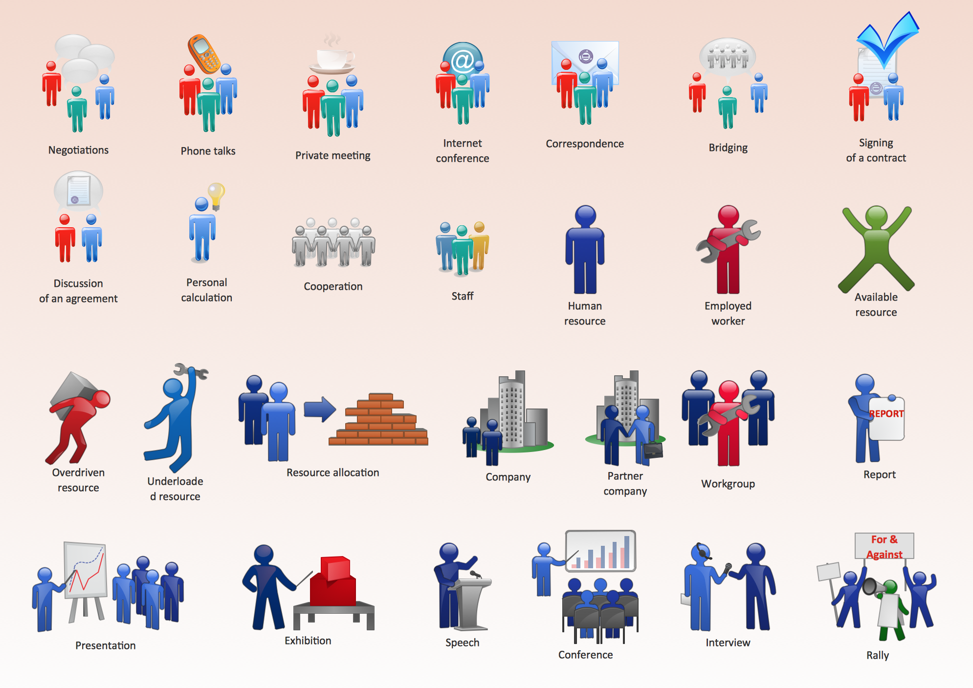 Business User Cliparts