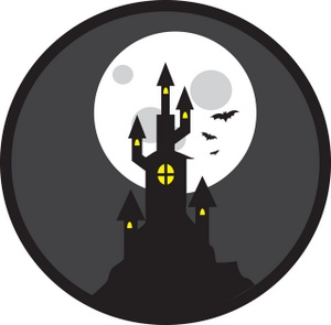 Haunted House Clipart Image 