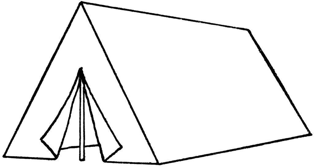 Tent clip art image free clipart image 
