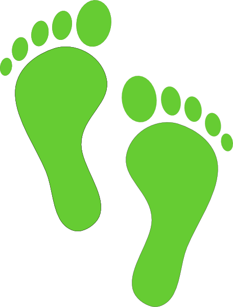 Free Baby Footprints Clip Art 