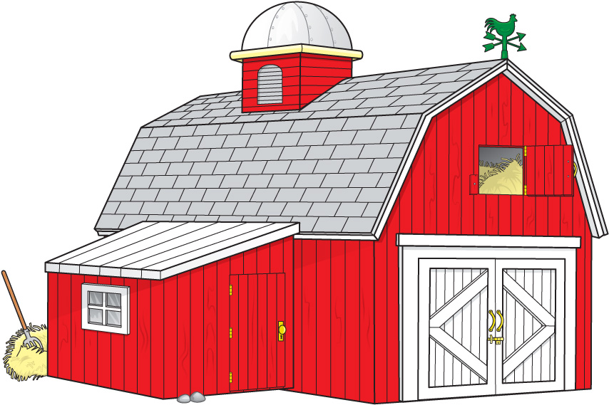 Farm Home Cliparts