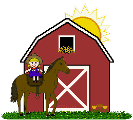 Farm Scene Cliparts