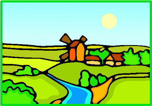 Farm Field Clipart 