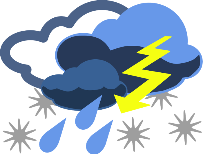 Winter Storm Animated Clipart 