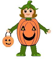 Pumpkin Girl Cliparts