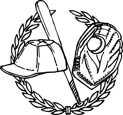 Vintage Baseball Clipart 