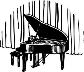 Piano Entertainment Cliparts