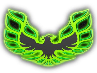 Green Fire Phoenix 