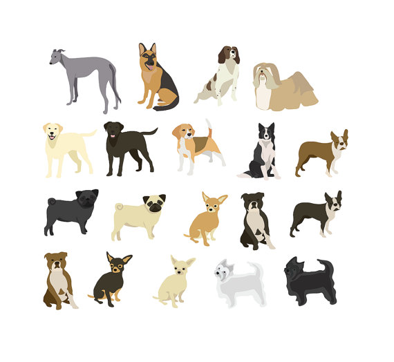 Boston Terrier Cliparts
