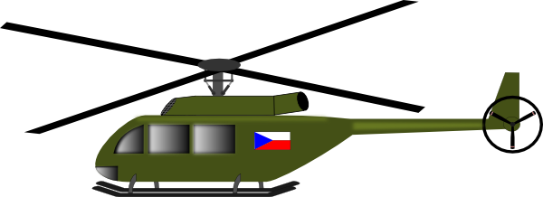 Army helicopter clipart 