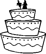 Wedding Cake Clipart. elegant cake clipart clipart kid. pink 
