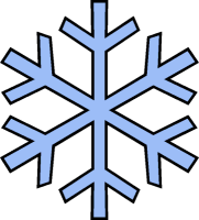 Winter Snowflakes Clipart 