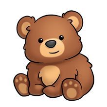 bear cub clip art