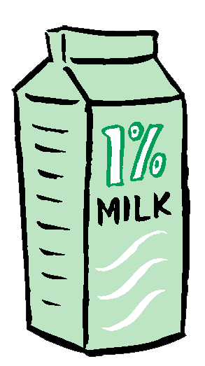 Milk Gallon Clipart 