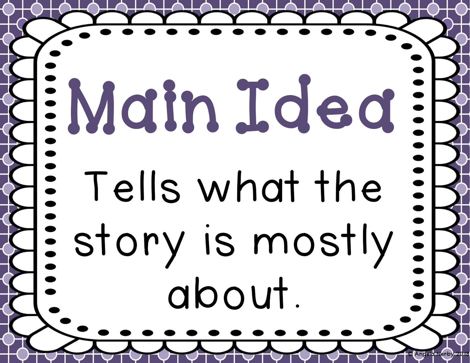 main-idea-first-grade-clip-art-library