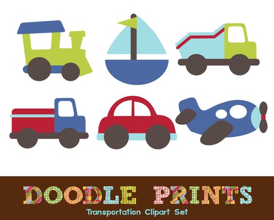 Printable Scrapbook Clip Art Park