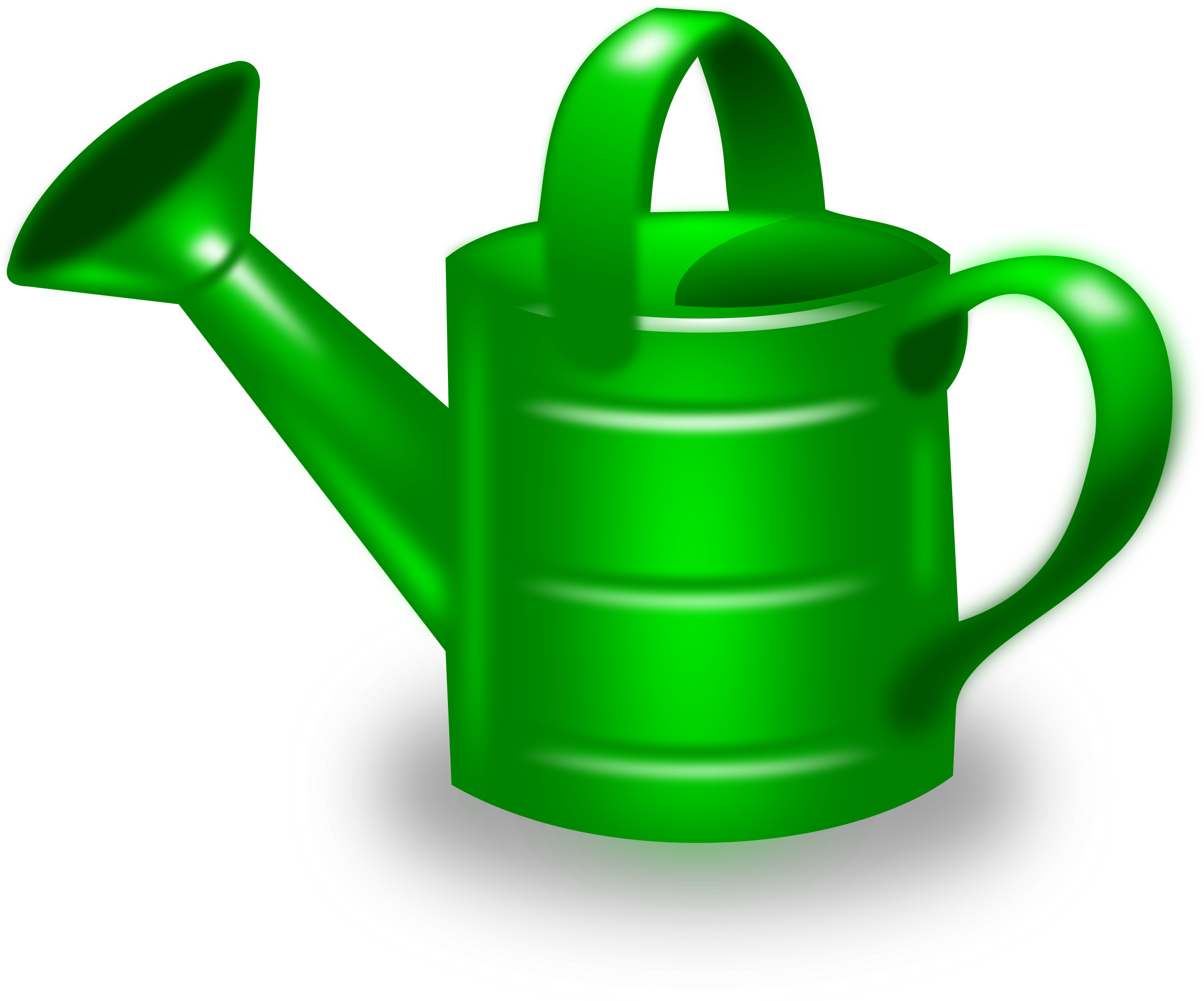 Clipart watering can 