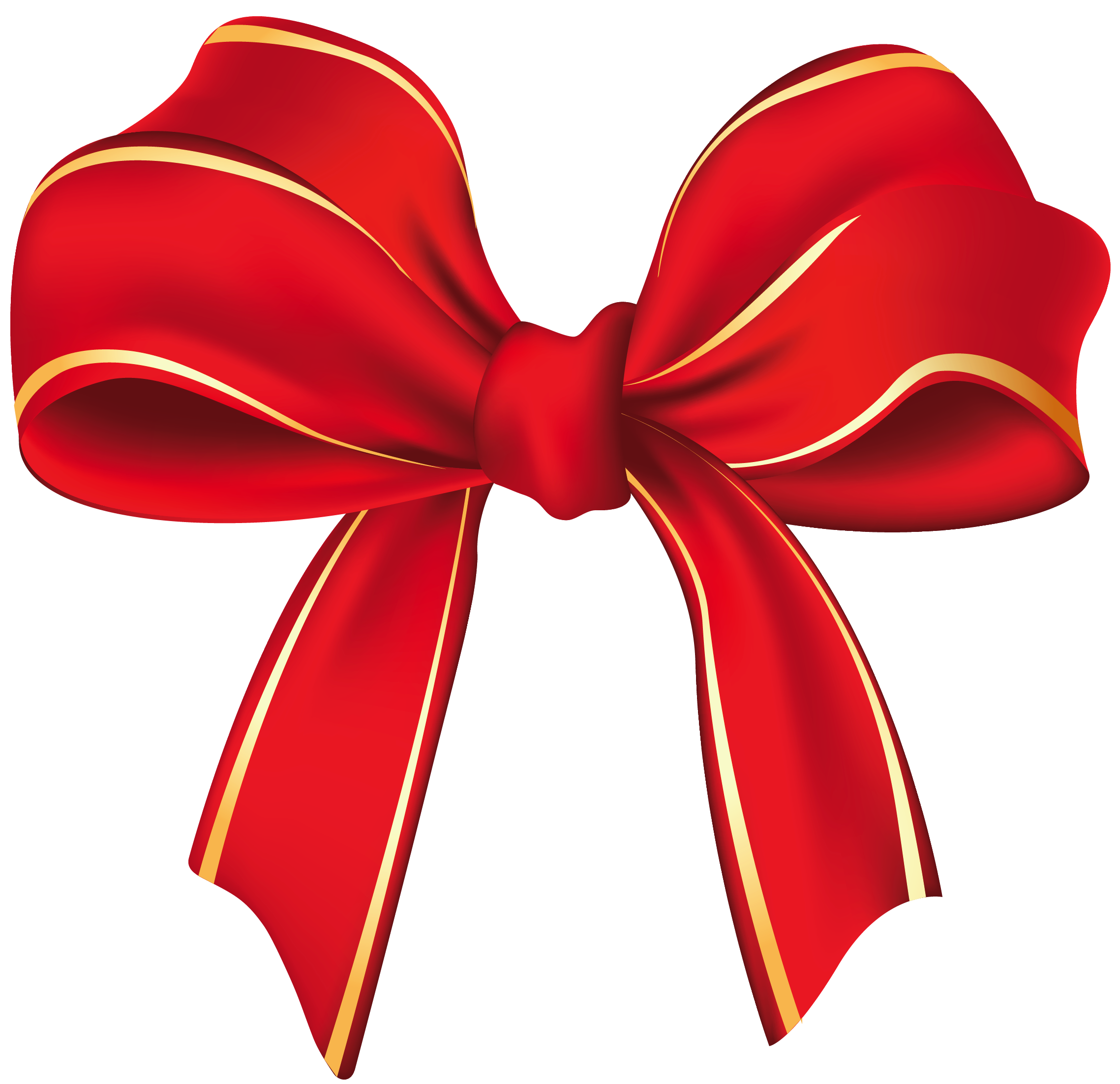Christmas bow clipart free 