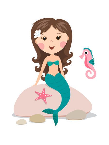 Mermaid Clipart 