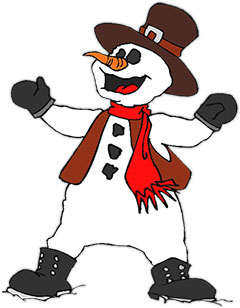 Free Snowman Clipart 