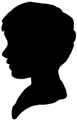 Head silhouette clip art 