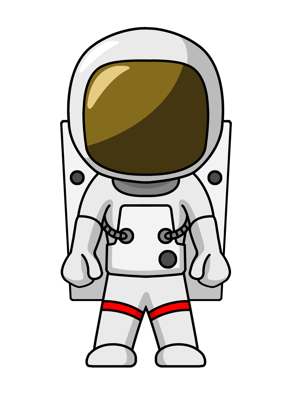 Cute Astronaut Clipart 