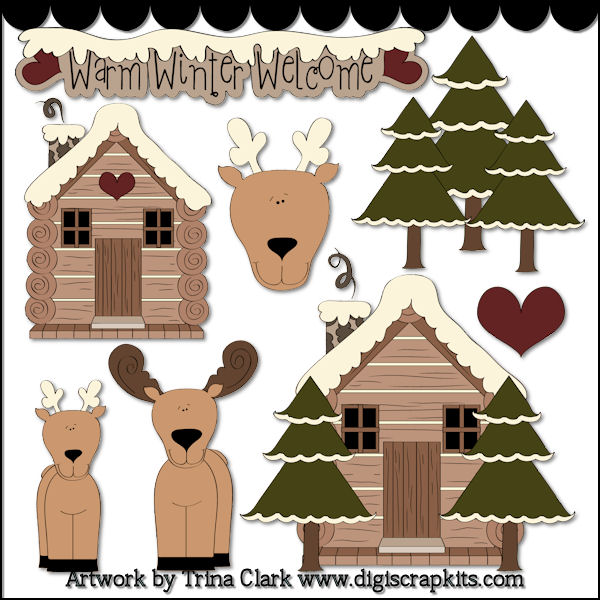 Log Cabin Cliparts