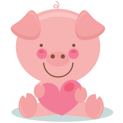 Cute Pig Cliparts