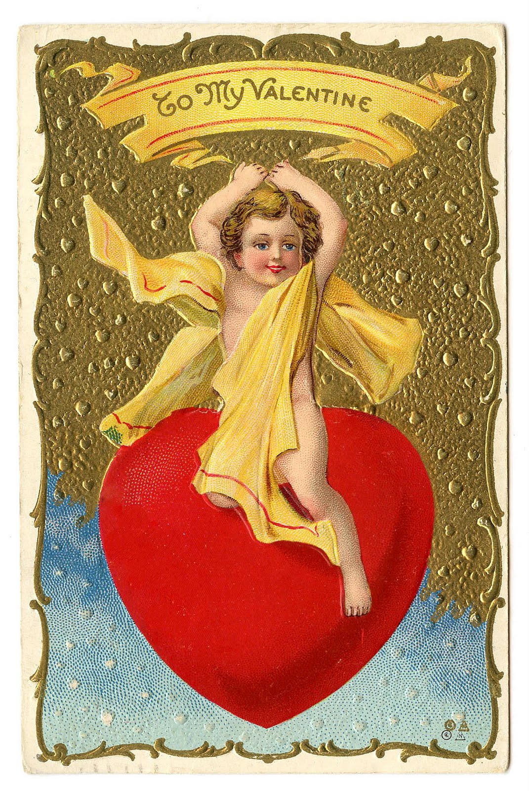 Vintage Valentine Clip Art 