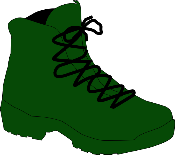 Combat Boots Clipart 