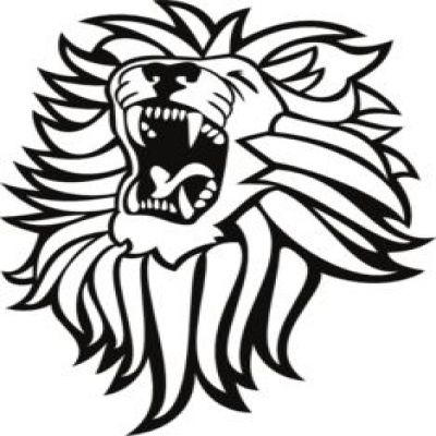 vector lion roaring png - Clip Art Library