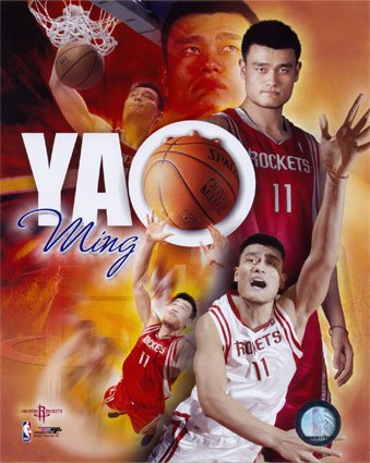 yao ming poster - Clip Art Library