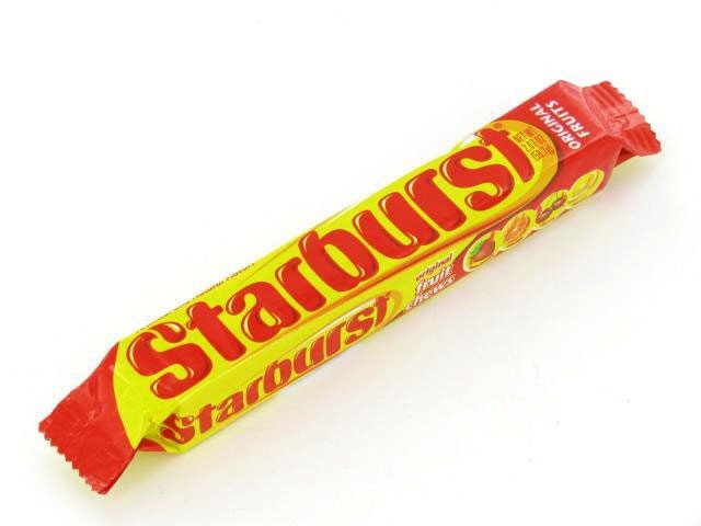 Printable Starburst Candy Template