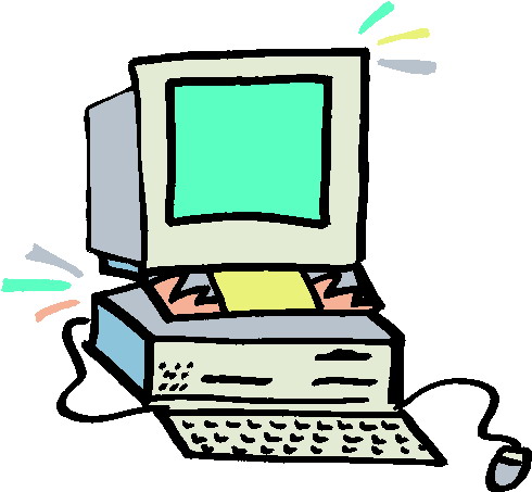 Clip Art Of A Computer 