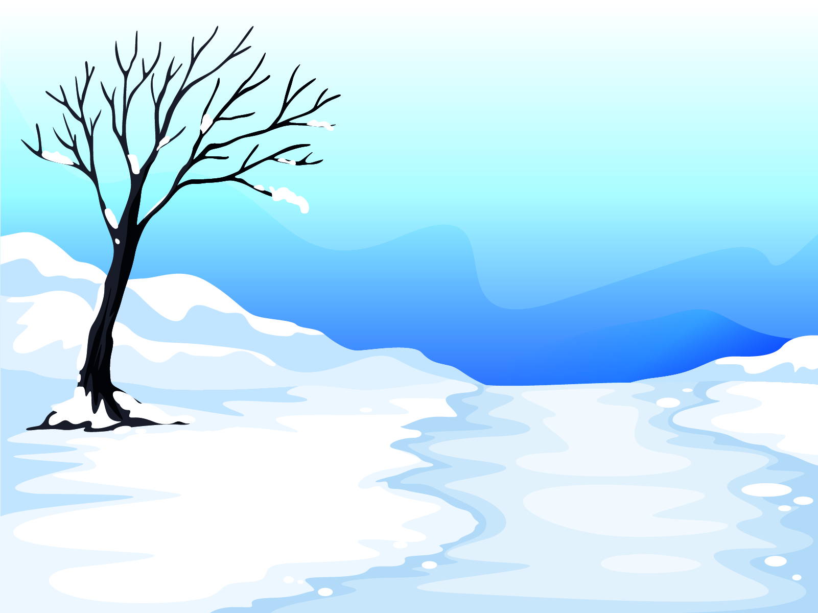 Snow Background Clipart 