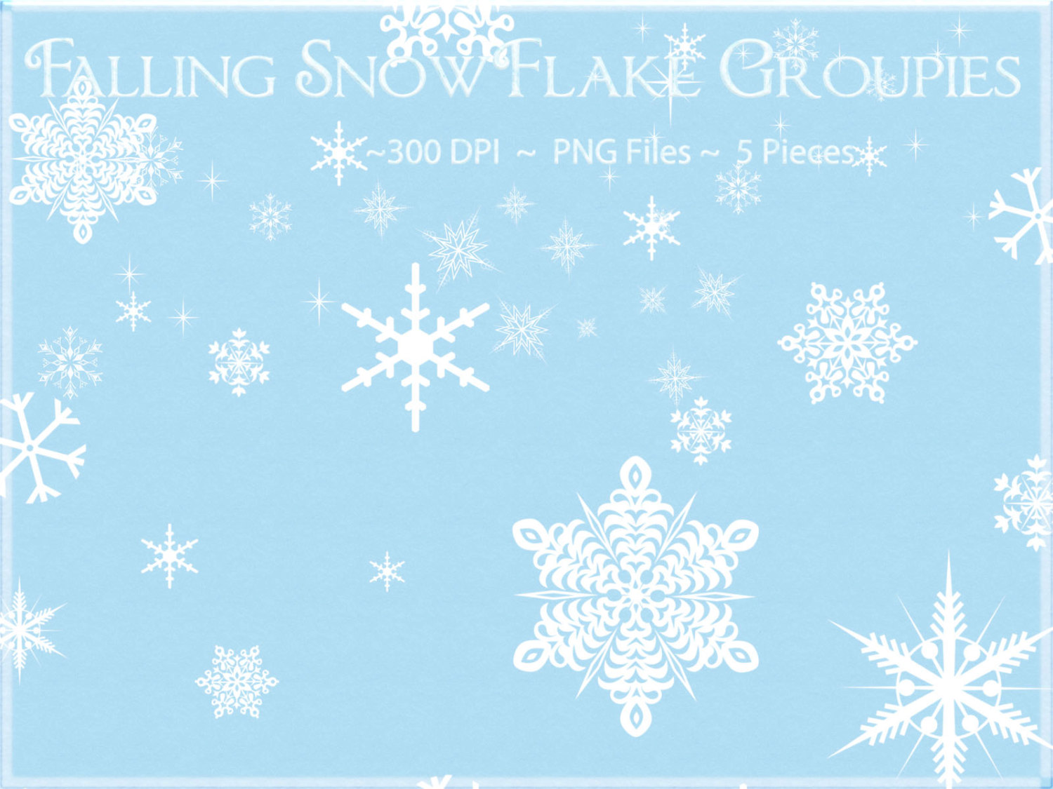 Snow Falling Clipart 