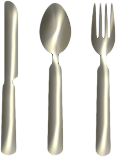 Knife Fork Spoon Silver Png Clipart by clipartcotttage on DeviantArt 