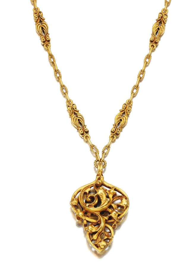 Gold Necklace Designs Catalogue 