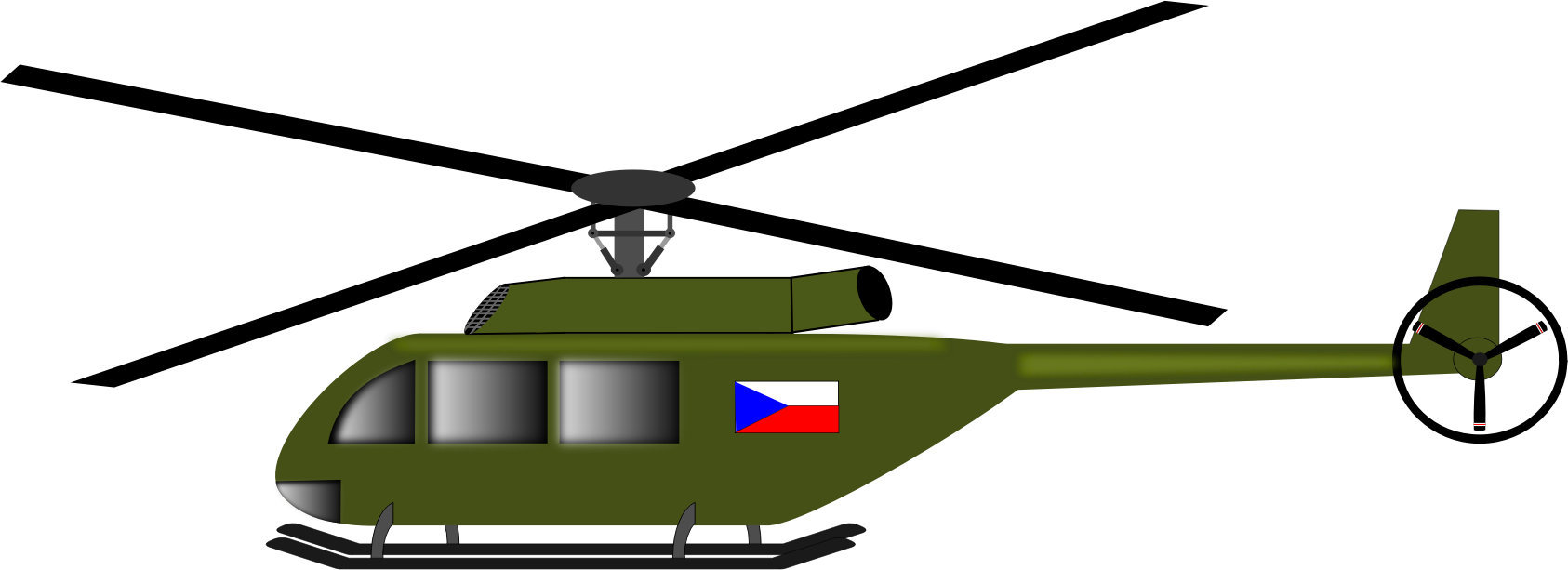 Clipart helicopter 